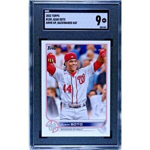 2022 Topps Image Variation #150 Juan Soto - SSP - Arms Up - SGC 9 MT